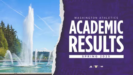 2025 UW Spring academic results graphic