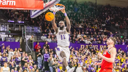 Franck Kepnang action shot vs. Ohio State
