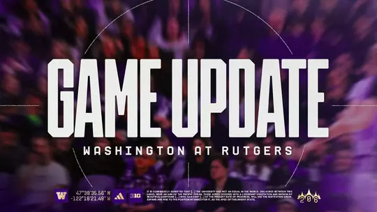 Game Update - Washington vs. Rutgers