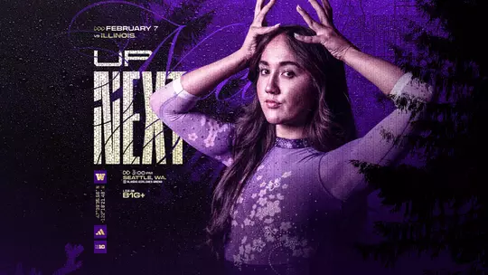 Up Next: Washington Gymnastics vs Illinois