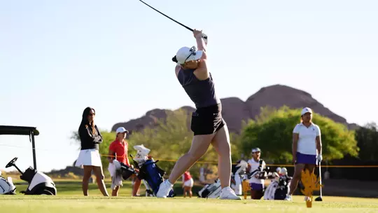Mads Smith Golf Swing at ASU Invitational
