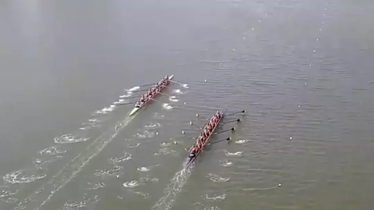 washington's womens varsity eight crew races vs. California at Redwood Shores, Calif., on April 11, 2026