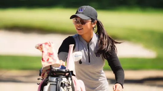 Carmen Lim at Big Ten Championships