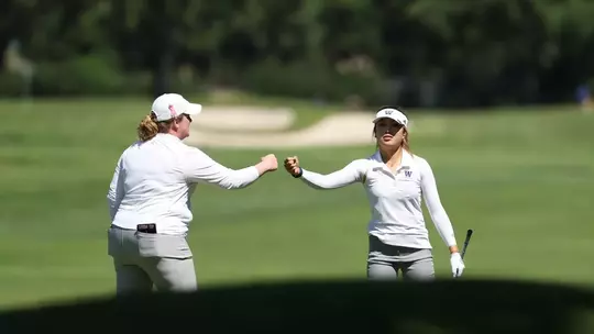 Athena Ni and Head Coach Anna Temple