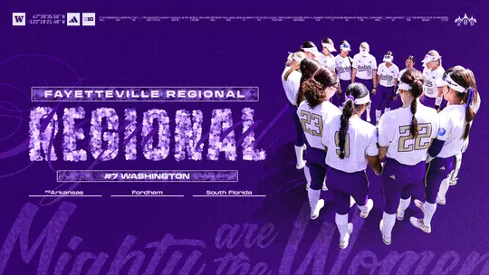 Softball NCAA Regional Graphic