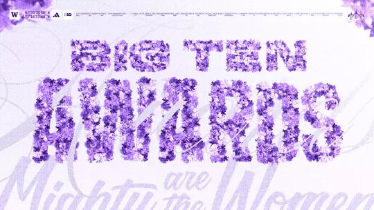 Softball Big Ten Awards graphic