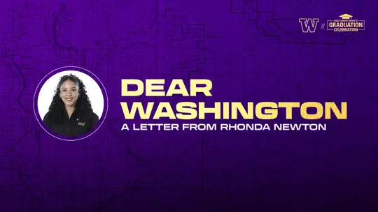 Dear Washington - A letter from Rhonda Newton