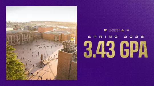 uw spring quarter department GPA of 3.43