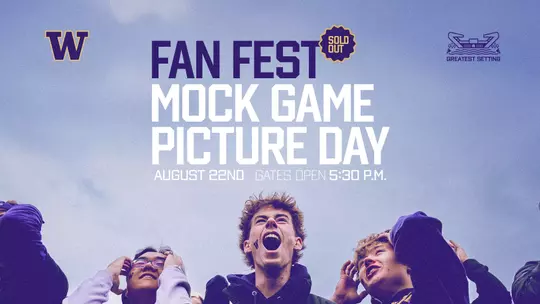 Fan Fest (sold out), mock game, picture day