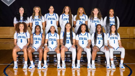 2025-26 Seton Hall Women's Basketball Team Photo