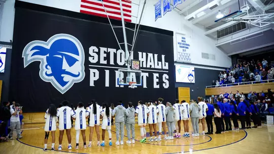 Seton Hall women's basketball anthem lineup