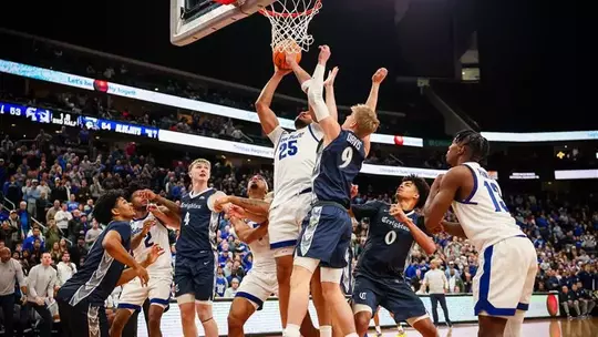 Najai Hines Go-Ahead Put Back Layup Against Creighton