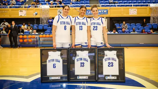 WBB Senior Day Ceremony