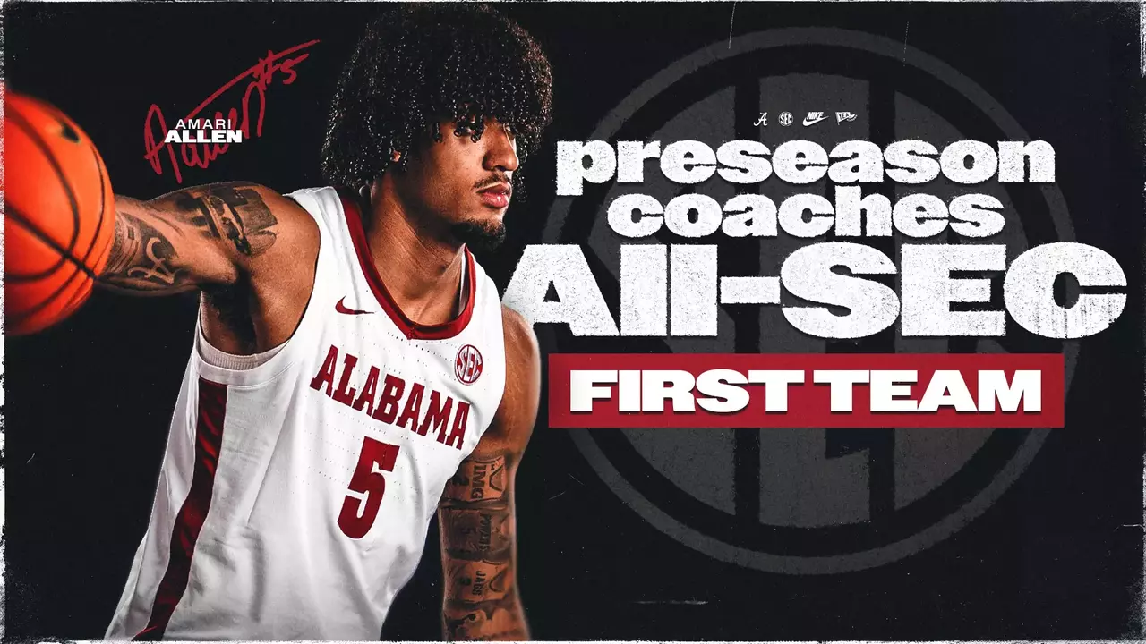 Allen 2026 Preseason Coaches All SEC