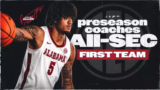 Allen 2026 Preseason Coaches All SEC