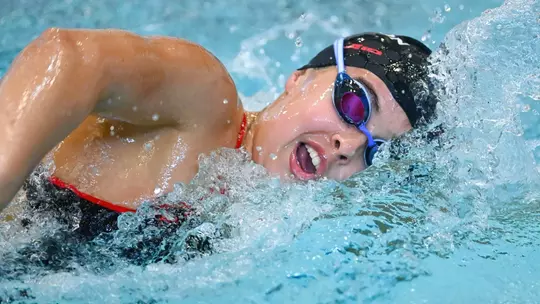 Pisano swim vs Queens 25