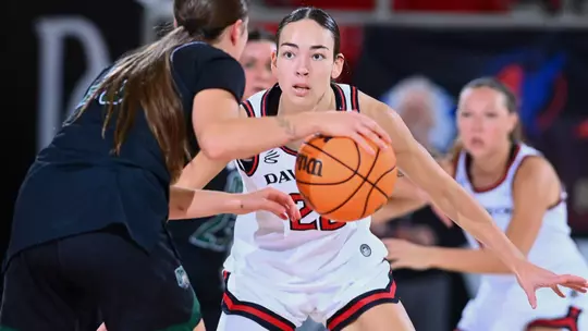 Davidson takes on Ohio in non-conference women's basketball action at Belk Arena on Sunday, November 30, 2025 in Davidson, North Carolina. Credit - Tim Cowie/DavidsonPhotos.com @tjcowie