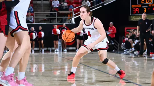 Davidson takes on NC State in non-conference women's basketball action at Belk Arena on Sunday, December 21, 2025 in Davidson, North Carolina. Credit - Tim Cowie/DavidsonPhotos.com @tjcowie