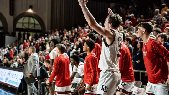 bench and crowd reaction