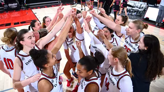 Davidson takes on George Mason in A-10 women's basketball action at Belk Arena on Thursday, February 20, 2025 in Davidson, North Carolina. Credit - Tim Cowie/DavidsonPhotos.com