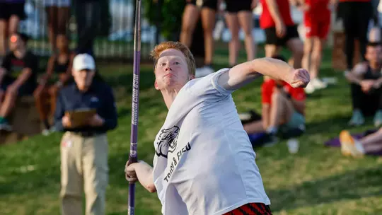 High Point hosts the18th Annual VertKlasse Meeting track & field event at the Vert Stadium on Friday, April 04, 2025 in High Point, North Carolina. Credit - Tim Cowie/DavidsonPhotos.com