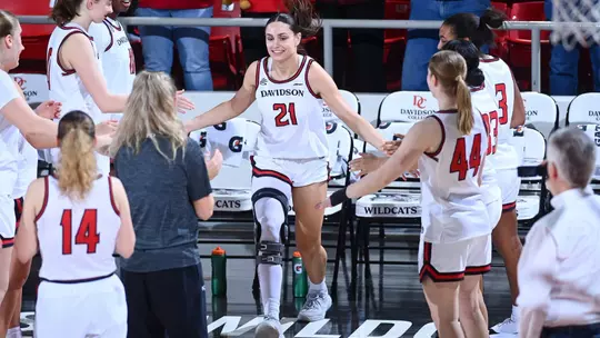 Charlise Dunn Walk out vs Saint Joesph's