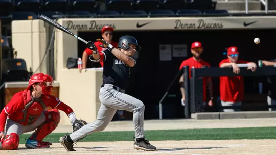 Davidson takes on LMU in non-conference baseball action at David F. Couch Ballpark on Sunday, March 01, 2026 in Winston-Salem, North Carolina. Credit - Jeff Sochko/DavidsonPhotos.com