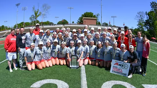 Women's Lax Team Trophy Photo