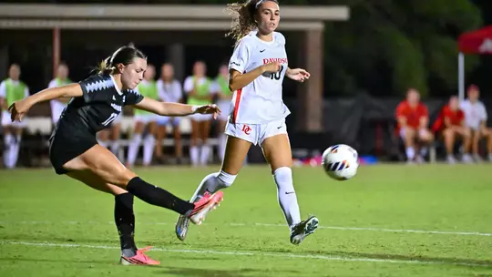 Davidson takes on UNC Asheville in women's soccer action at Alumni Stadium on Thursday, September 10, 2026 in Davidson, North Carolina. Credit - Tim Cowie/DavidsonPhotos.com