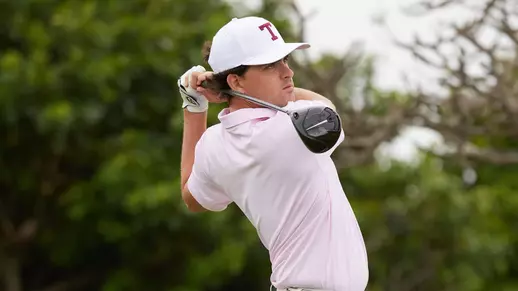 Daniel Rodrigues tees it off at the John A. Burns Intercollegiate