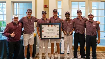 Trophy photo at the Steelwood Collegiate Invitational