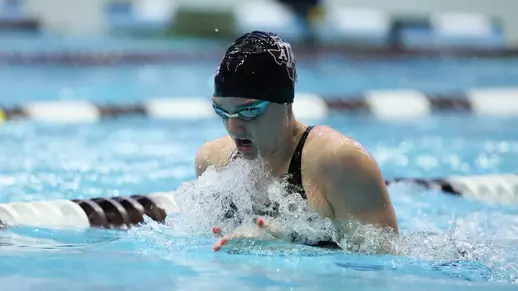 COLLEGE STATION, TX - January 18, 2025 - During the game between the LSU Tigers and the Texas A&M Aggies at Rec Center Natatorium in College Station, TX. Photo By Evan Pilat/Texas A&M Athletics