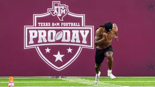 Texas A&M held its annual football Pro Day event on Wednesday with all 32 NFL organizations sending representatives in attendance.