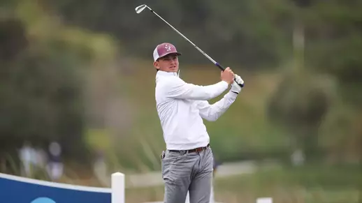 Carlsbad, California - May 24, 2024 - Aaron Pounds of the Texas A&M Aggies during the NCAA Championship game at OMNI La Costa Golf Course in Carlsbad, California. Photo By Sydney Stevenson/Texas A&M Athletics