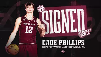 Cade Phillips Signing Graphic