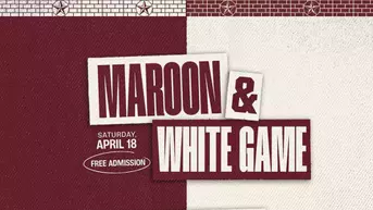 Texas A&M is set to host its annual Maroon & White Game on Saturday at Kyle Field, with kickoff scheduled for 11 a.m.