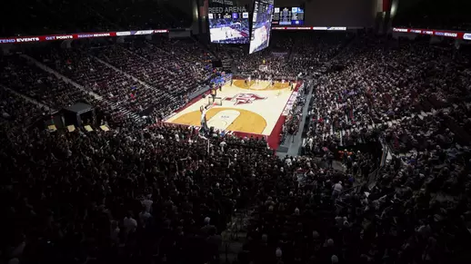 Fulle Reed Arena as the Aggies take on Florida