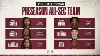 Phil Steele 2026 Preseason All-SEC Team