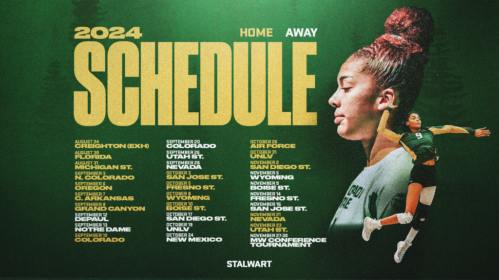 Image related to Colorado State Volleyball Announces Full Fall 2024 Schedule