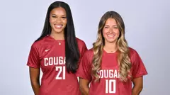 Audrey Shackelford and Jordyn Young posed