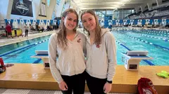 Emily Lundgren and Darcy Revitt