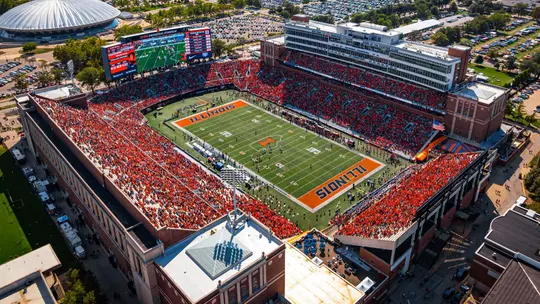 Gies Memorial Stadium 2026 Aerial