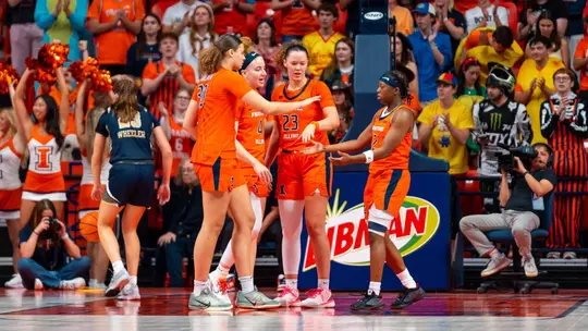 The game between the UIS Prairie Stars and the Illinois Fighting Illini at State Farm Center in Champaign, IL on October 30, 2026. Photo By Fighting Illini