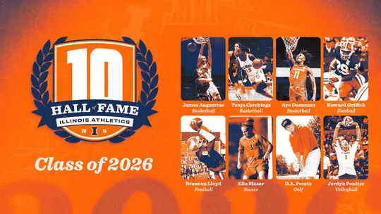 2026 Illinois Athletics Hall of Fame Class