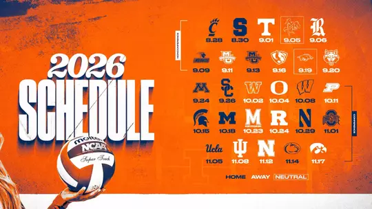 ILLINI VB - 2026 Regular Season Schedule