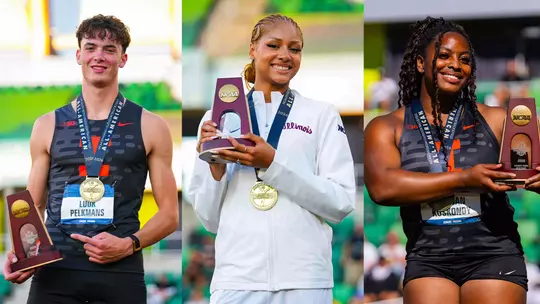 Luuk Pelkmans, Sophia Beckmon, Jordan Koskondy All-Americans