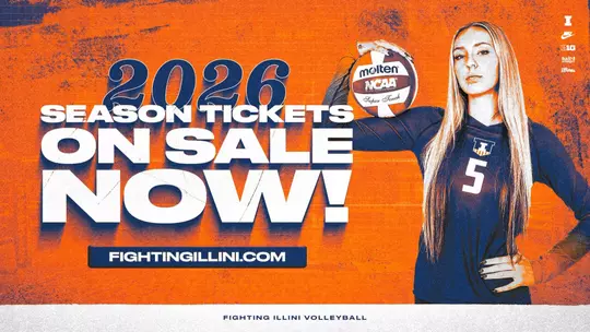 2026 Illinois Volleyball Season Tickets Now On Sale