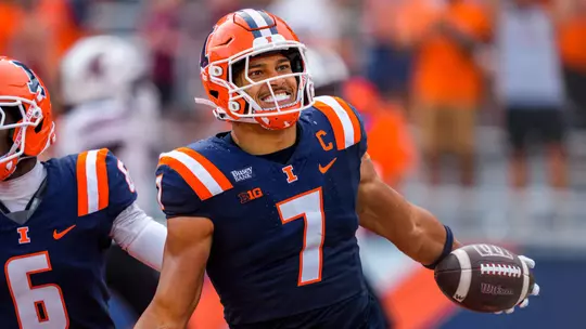 Matthew Bailey touchdown return against SIU
