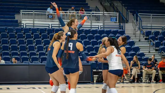 ILLINI VB - Celebration vs. McNeese State