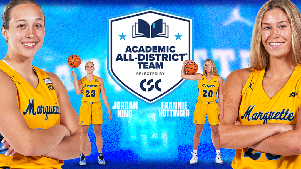 Image related to King and Hottinger Selected to CSC Academic All-District Team